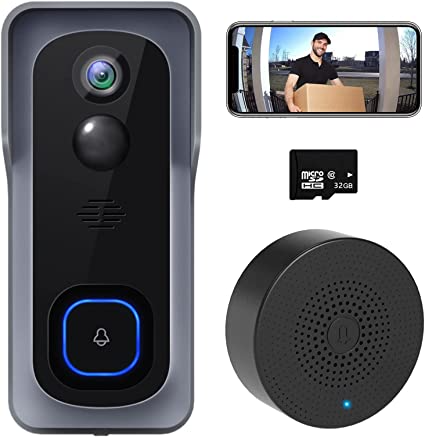 13. XTU Wireless Doorbell Camera with Chime
